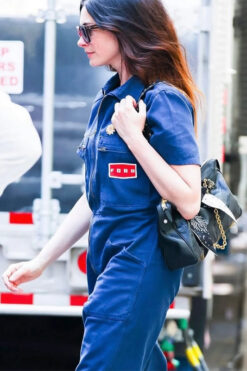 The Devil Wears Prada 2 Anne Hathaway Blue Jumpsuit