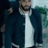Duplicity 2025 Tyler Lepley Black Varsity Jacket