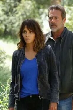 Extant Suede Halle Berry Black Jacket