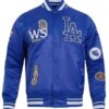 LA Dodgers 8X World Series Champions Jacket