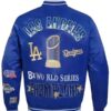 LA Dodgers 8X World Series Champions Jacket