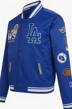 LA Dodgers 8X World Series Champions Jacket