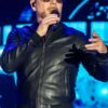 Pitbull Black Bomber Leather Jacket