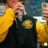 Drake Rob Ford Yellow Varsity Jacket