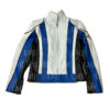 Tron Ares Greta Lee Crop Leather Jacket