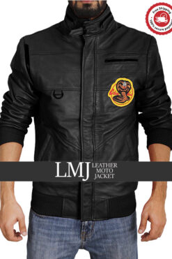 Johnny Lawrence Black Cobra Kai Jacket